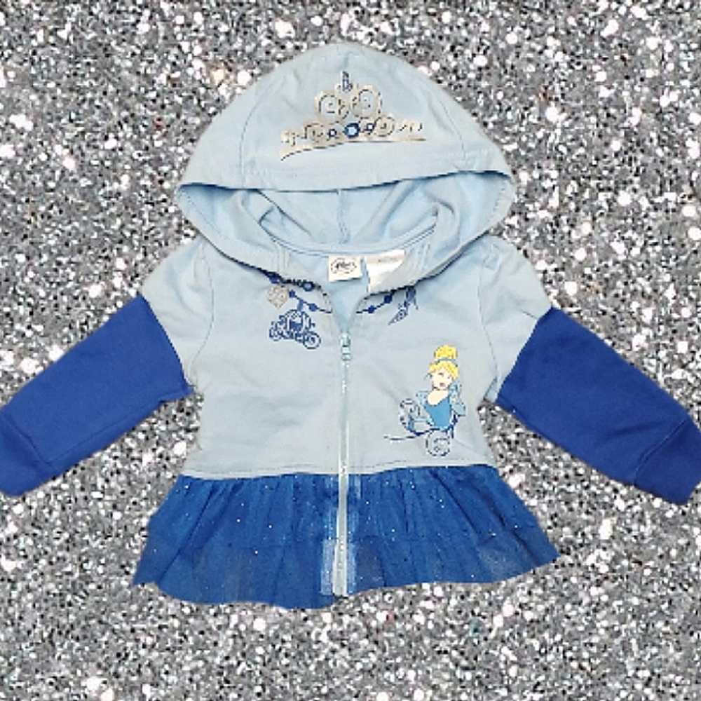 Cinderella zip up hoodie